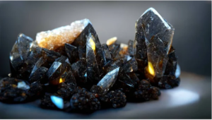 black crystal meaning