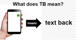 tb meaning in text