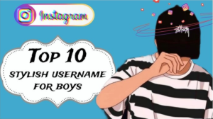 username for instagram for boy