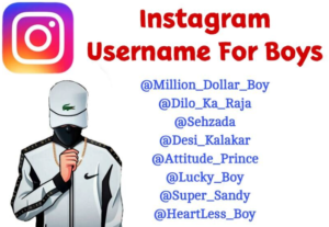 username for instagram for boy