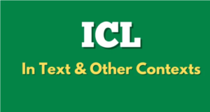 what does icl mean