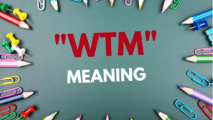 what does wtm mean in text